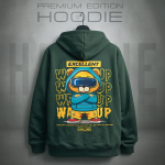 Oversized Botol Green Hoodie For Man